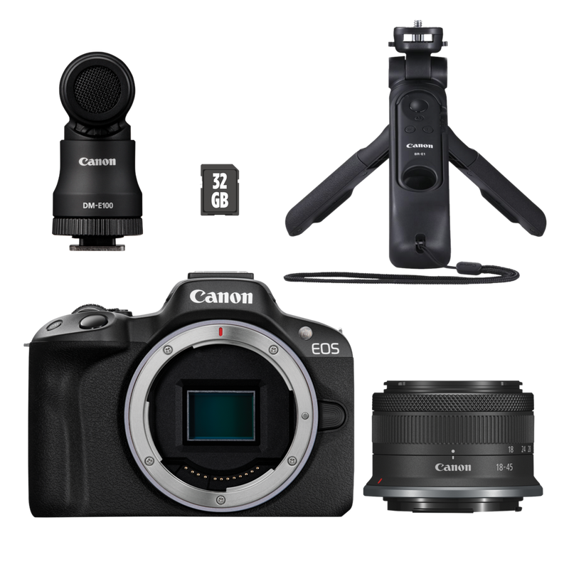EOS R50 Mirrorless Camera Content Creator Kit