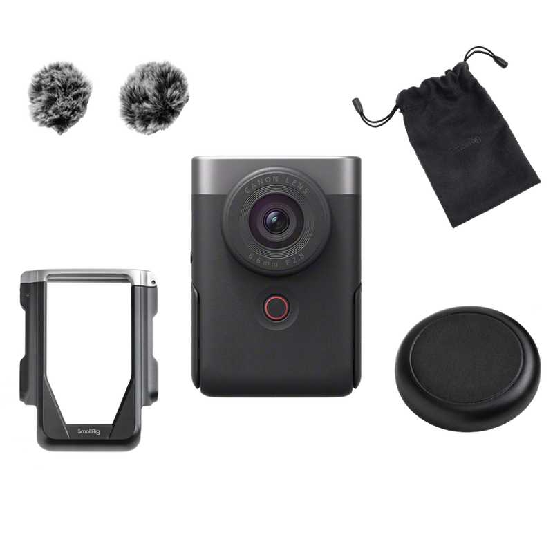 PowerShot V10 Advanced Vlogging Kit (Silver)