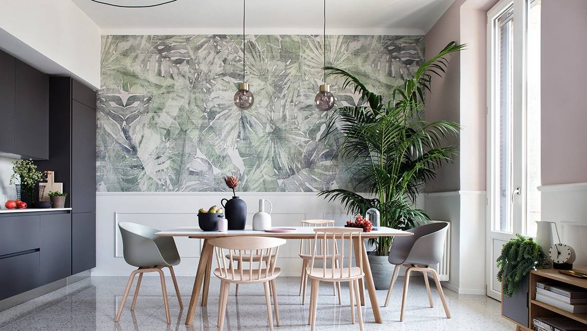 Дизайн стен на кухне 2024 Дизайн стен на кухне 2024