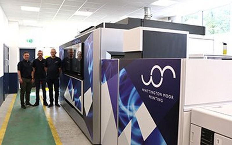 Whittington Moor Printing Works invests in Canon’s varioPRINT iX3200 to maximise capacity and flexibility 