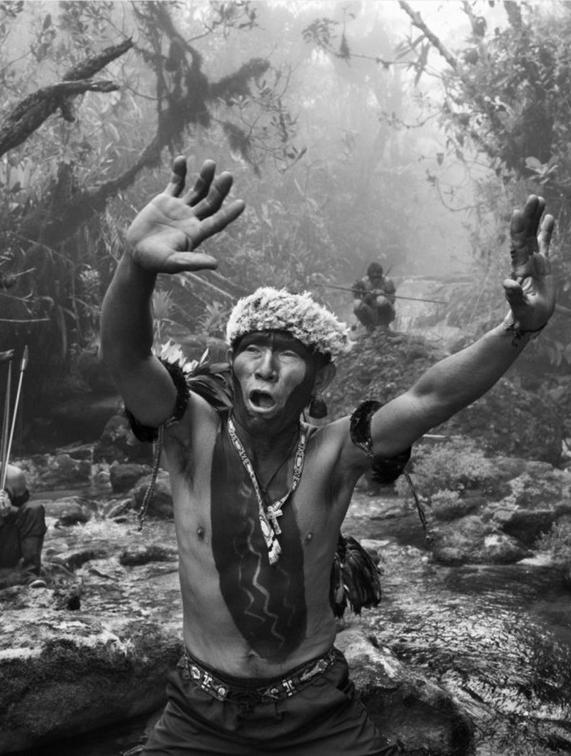 ‘Prayer to the Yanomami Goddess’ by Sebastião Salgado photograph