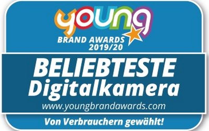 YoungBrandAwards 2019: Canon erneut die beliebteste Digitalkameramarke der 16- bis 35-Jährigen