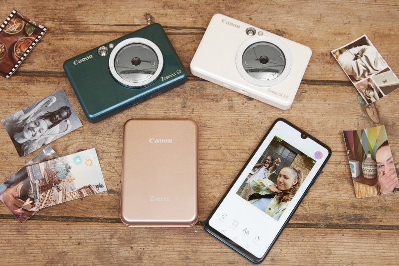 Canon Instant Camera ZOEMINI-S2 8MP Rose Gold Online at Best Price