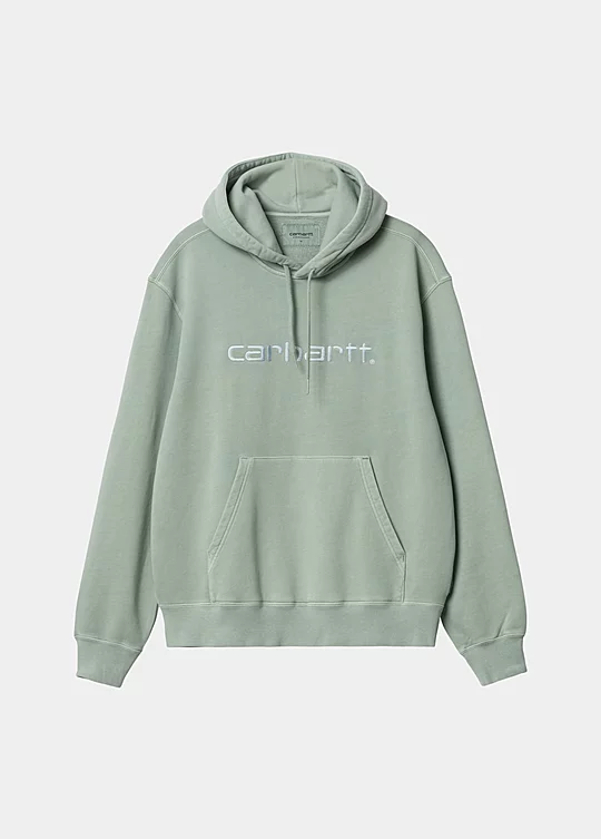 Carhartt WIP Hooded Carhartt Sweatshirt(PD) in Green