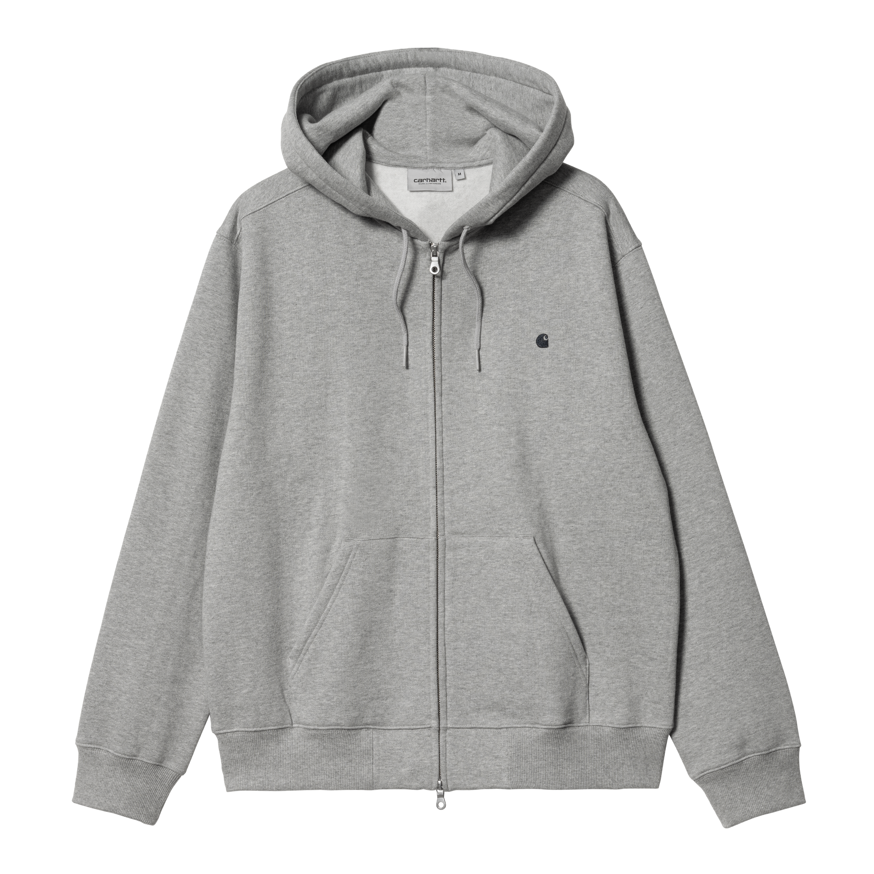 Carhartt Tonal Midweight Hooded Sweatshirt Heather Grey