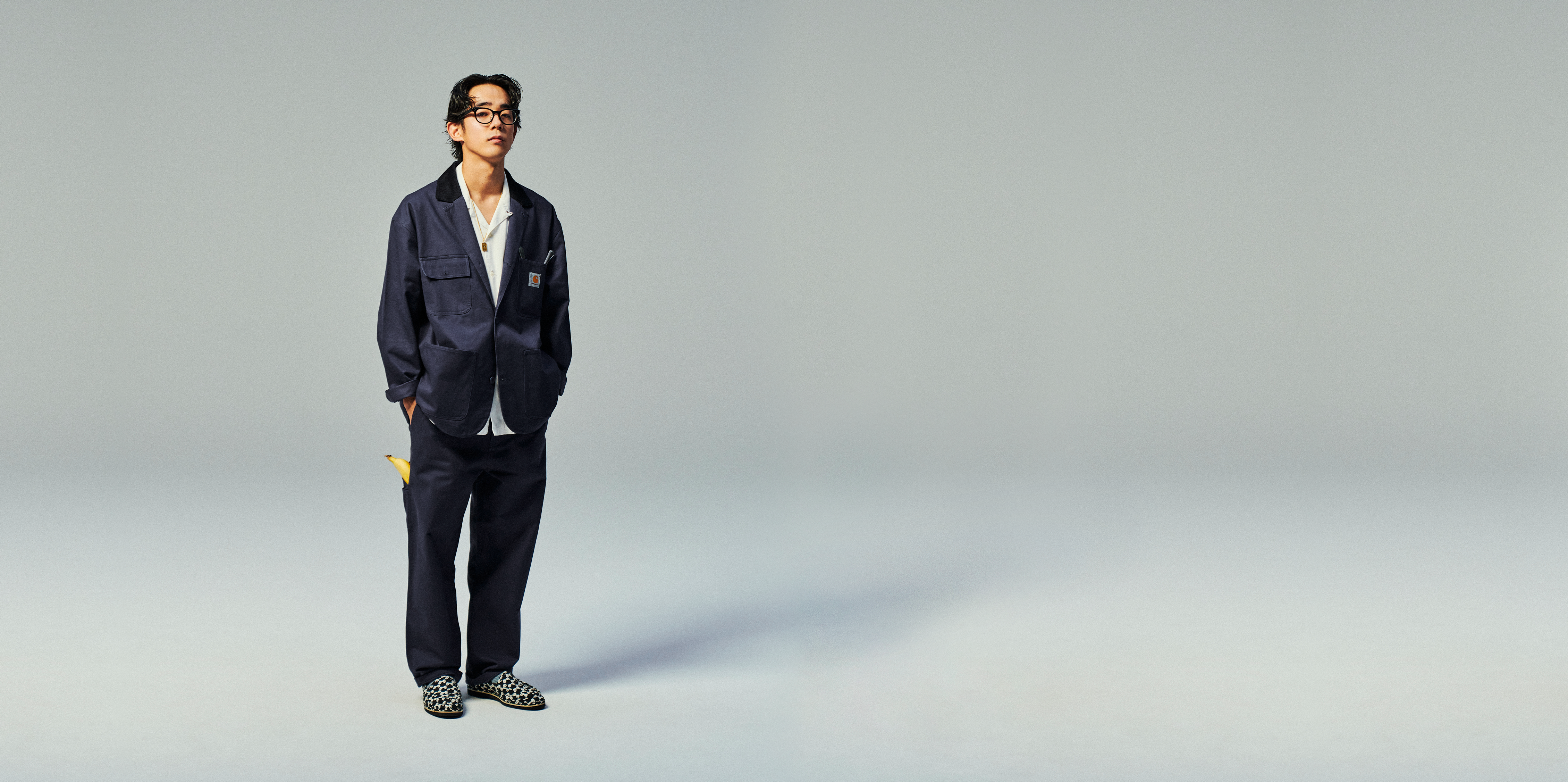 Carhartt WIP Kunichi Michigan Blazer in Blue