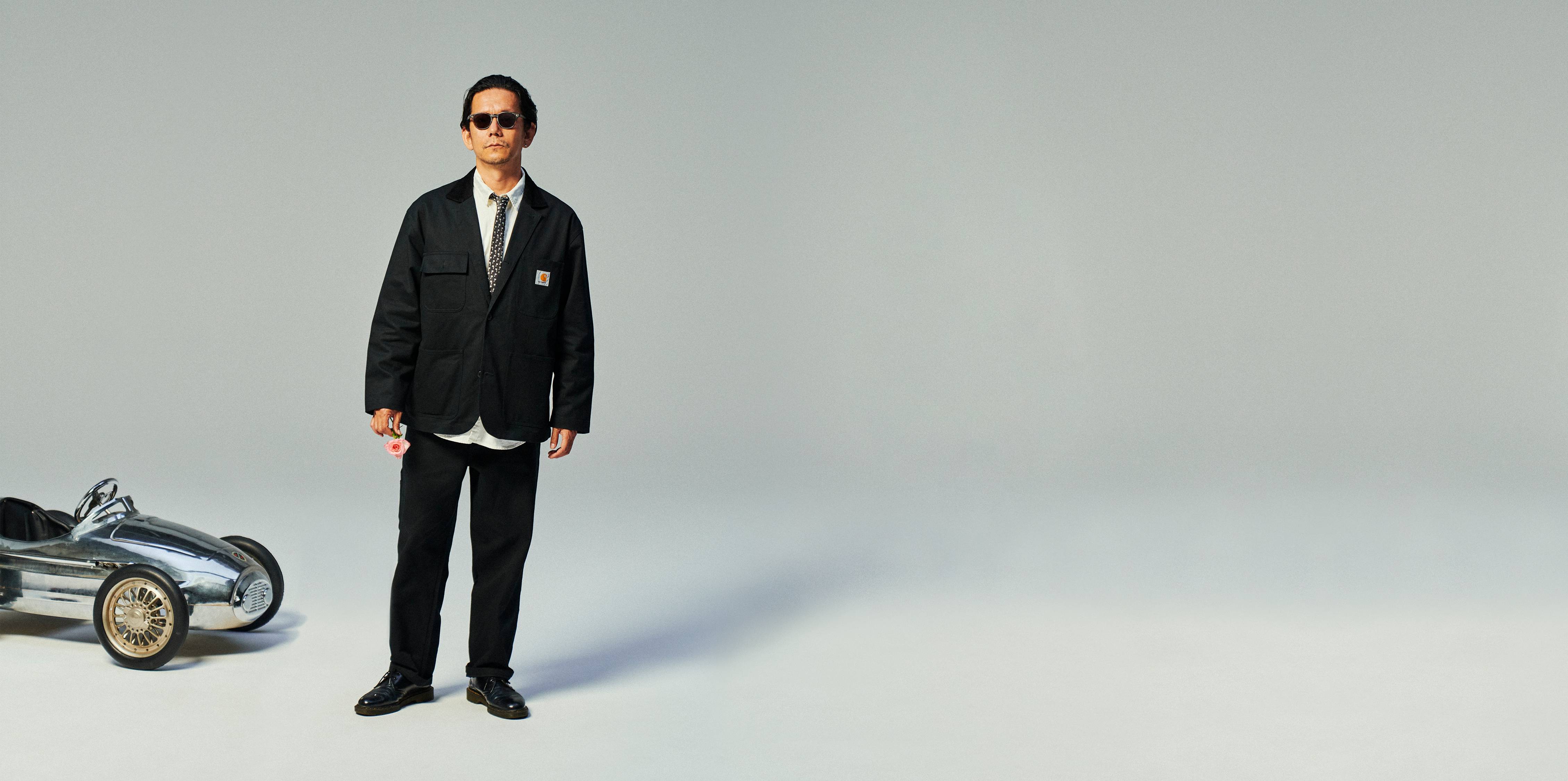 Carhartt WIP Kunichi Chino Pant in Black