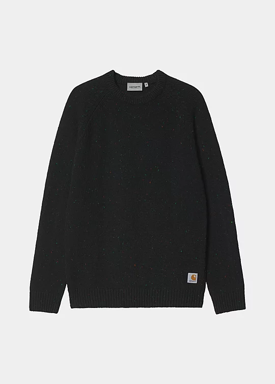 Carhartt WIP Anglistic Sweater in Black