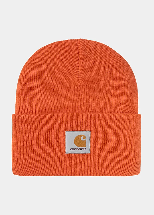 Carhartt WIP Acrylic Watch Hat in Orange