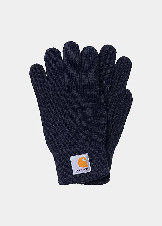 Carhartt WIP Watch Gloves Bleu