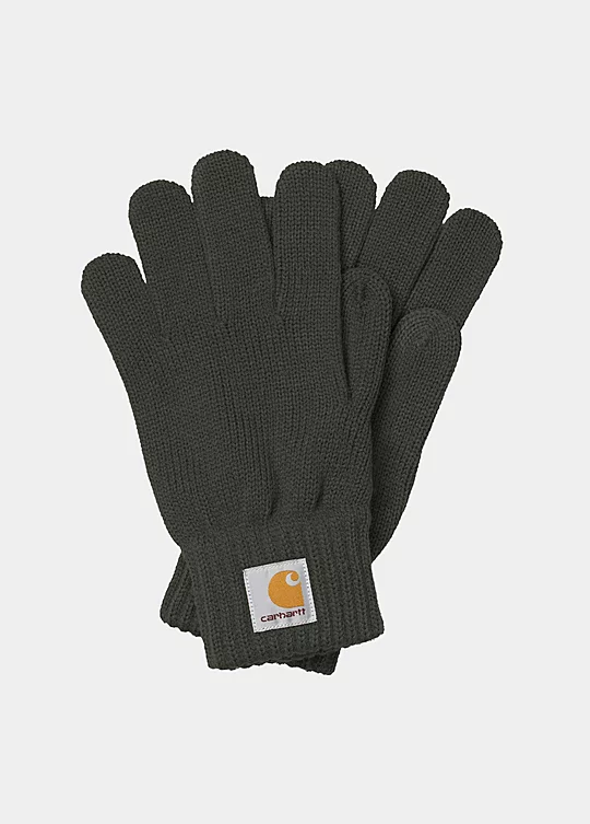 Carhartt WIP Watch Gloves in Grigio