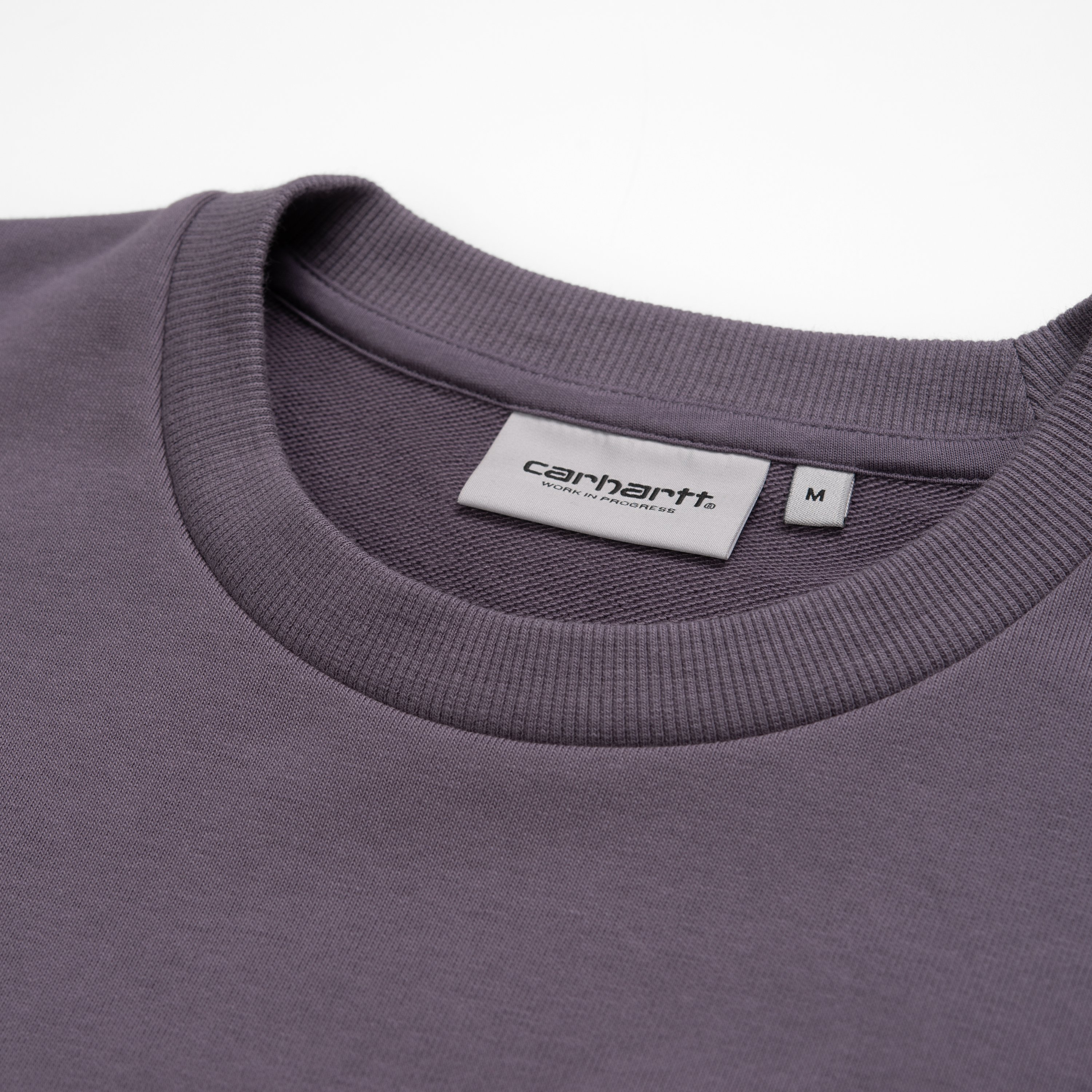 carhartt wip script embroidery sweatshirt