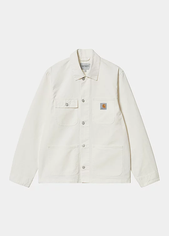 Carhartt WIP Michigan Coat (Summer) Blanc