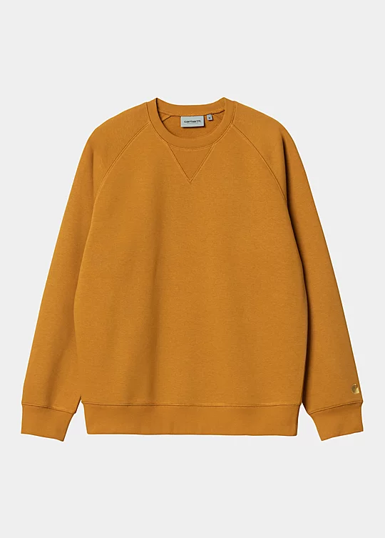 Carhartt WIP Chase Sweatshirt in Orange