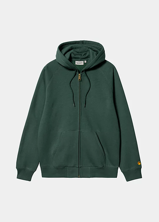 Carhartt WIP Hooded Chase Jacket in Grün