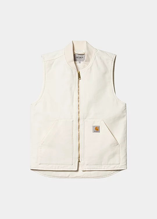 Carhartt WIP Classic Vest in Bianco