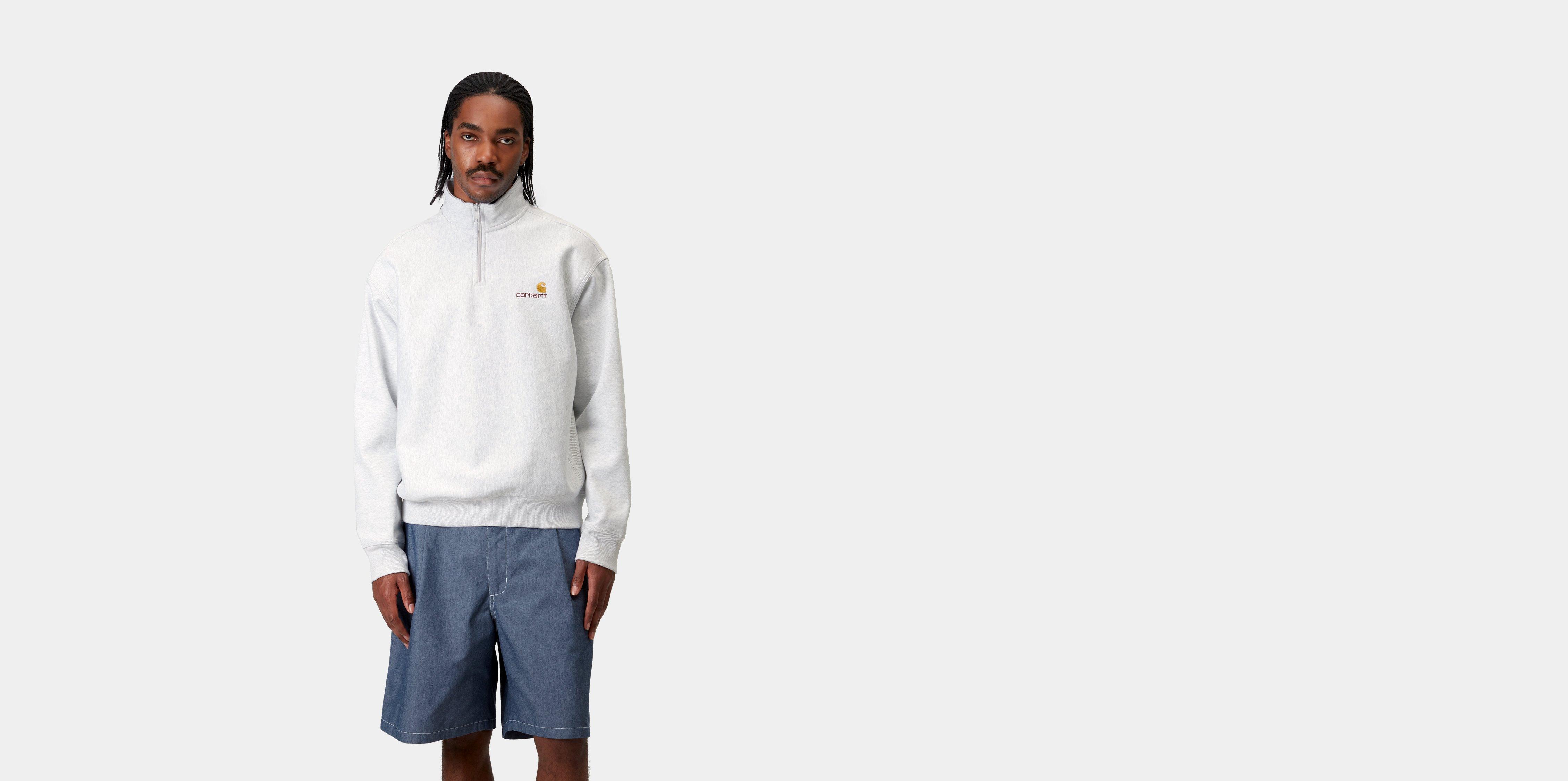 Carhartt WIP Half Zip American Script Sweatshirt Carhartt WIP