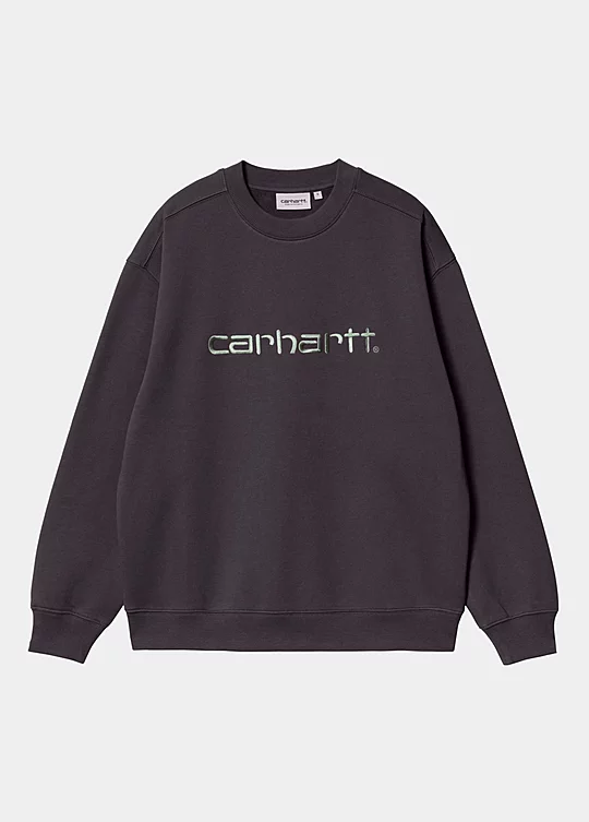 Carhartt WIP Women’s Carhartt Sweatshirt em Púrpura