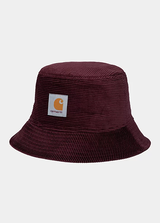 Carhartt WIP Cord Bucket Hat em Vermelho