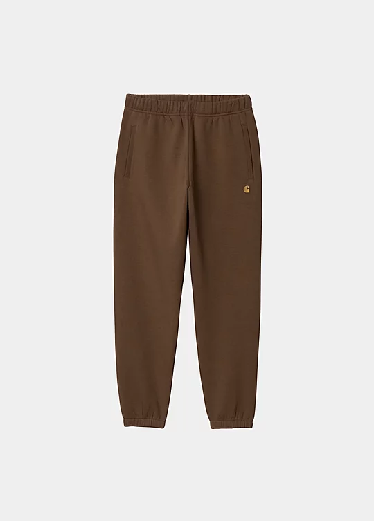 Carhartt WIP Chase Sweat Pant in Brown