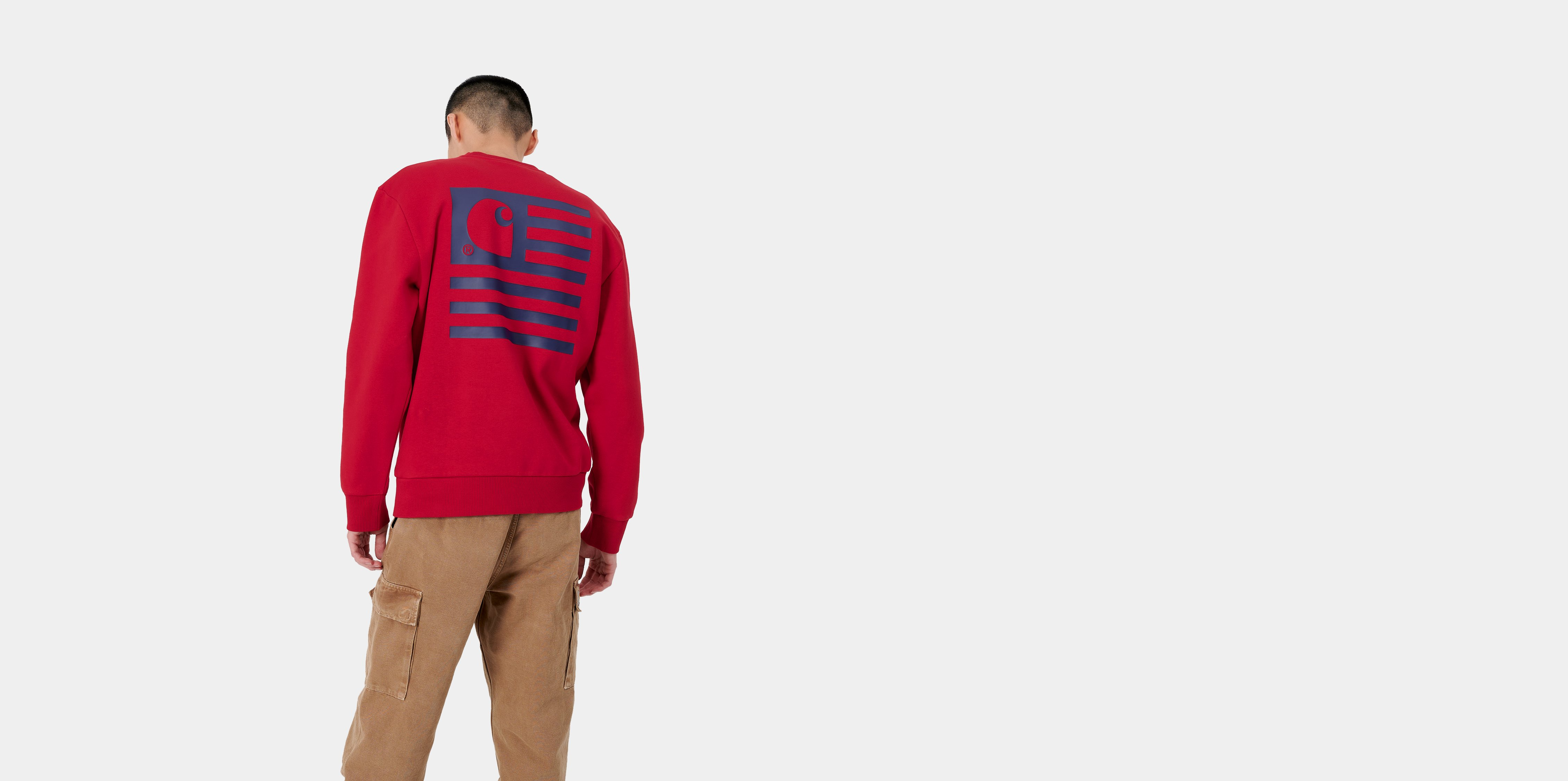 carhartt wip state chromo sweatshirt