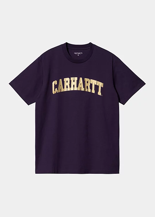 Carhartt WIP Short Sleeve University T-Shirt in Lilla