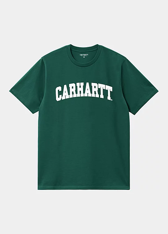 Carhartt WIP Short Sleeve University T-Shirt em Verde