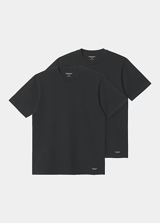 Carhartt WIP Standard Crew Neck T-Shirt en Negro