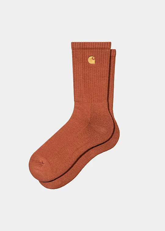 Carhartt WIP Chase Socks in Rot