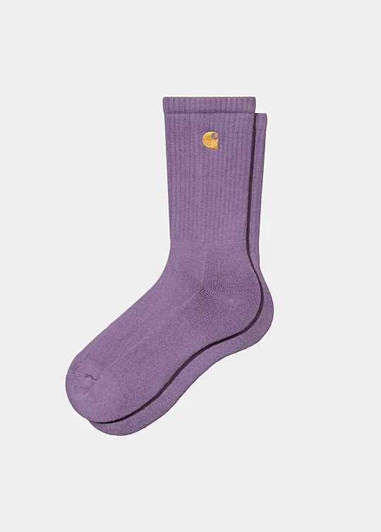 Carhartt WIP Chase Socks em Púrpura