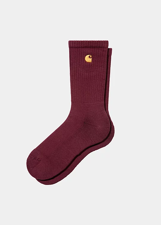 Carhartt WIP Chase Socks in Rot