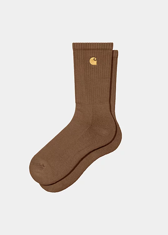 Carhartt WIP Chase Socks in Brown