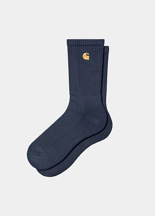 Carhartt WIP Chase Socks in Blu