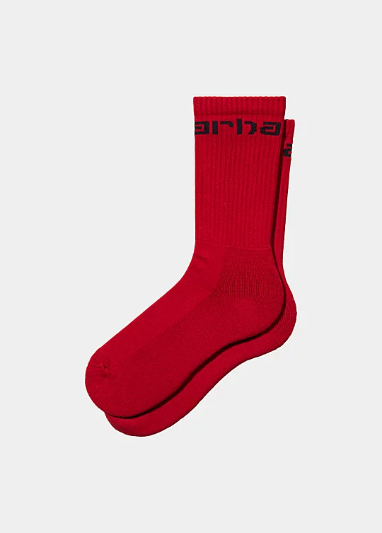 Carhartt WIP Carhartt Socks in Rosso