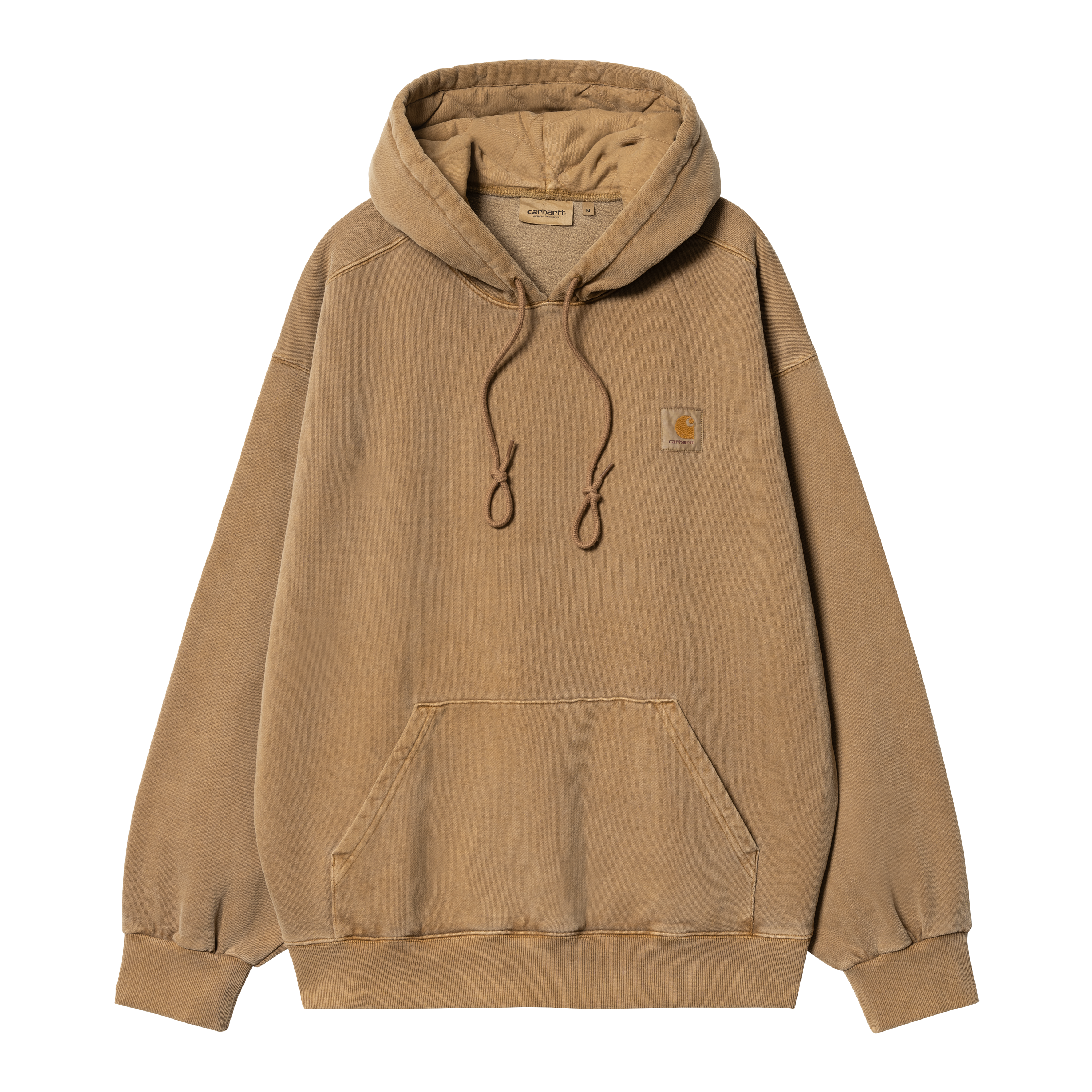 Check Hood Cotton Blend Zip Hoodie in Black/birch Brown - Men | Burberry®  Official