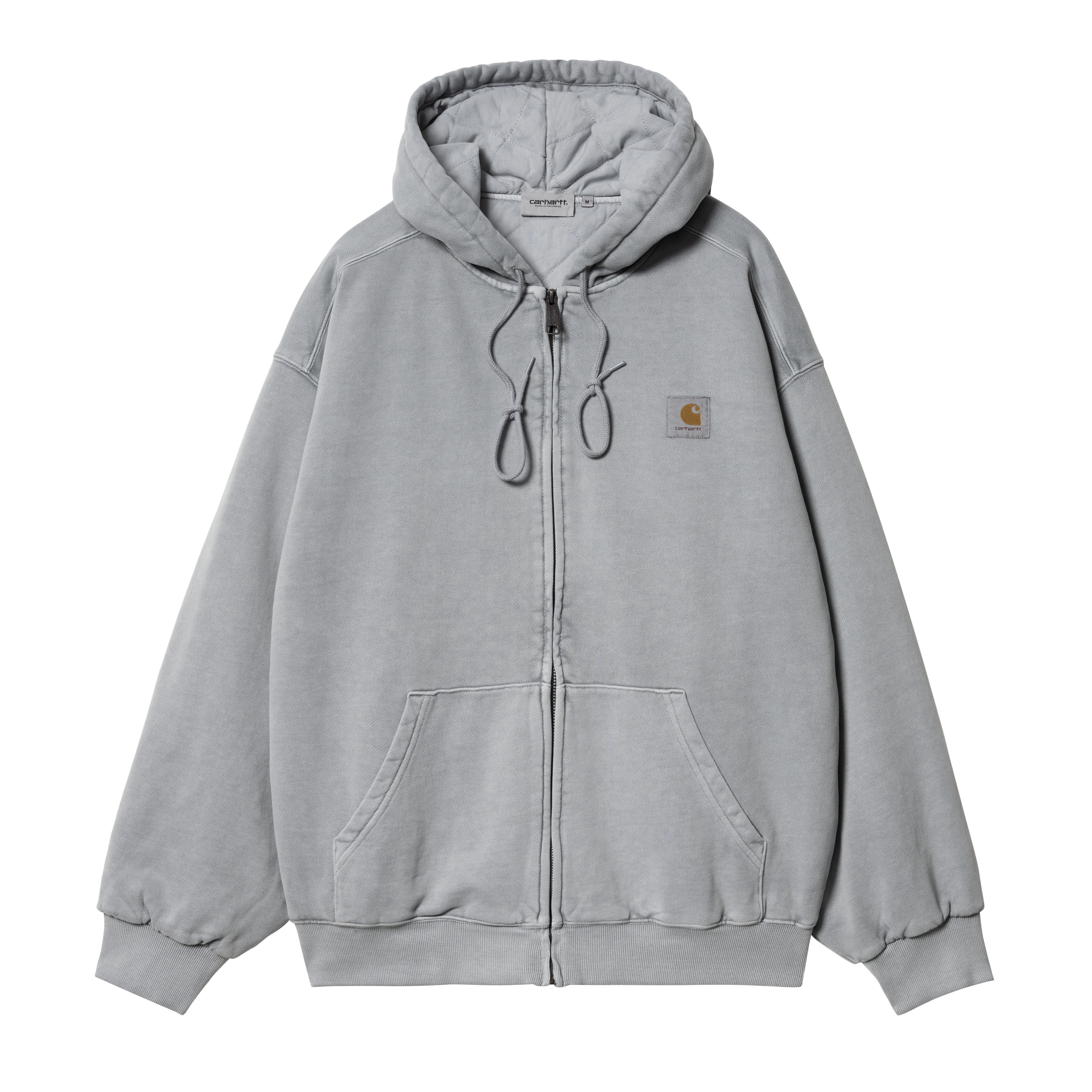 carhartt navy zip hoodie