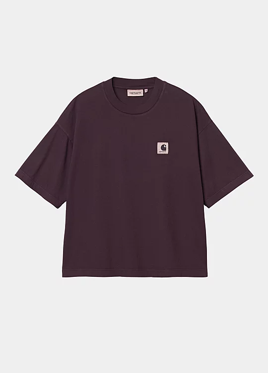 Carhartt WIP Women’s Short Sleeve Nelson T-Shirt em Púrpura