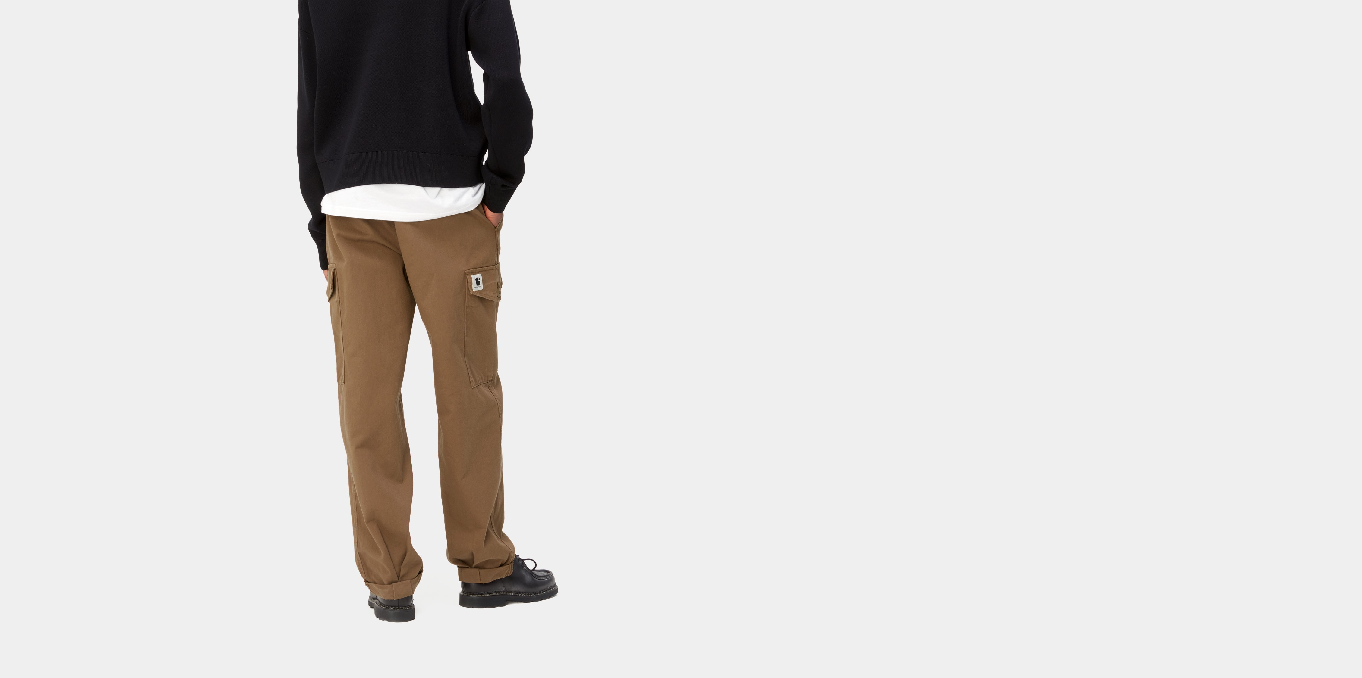 Carhartt WIP PIERCE PANT STRAIGHT - Trousers - tamarind/brown
