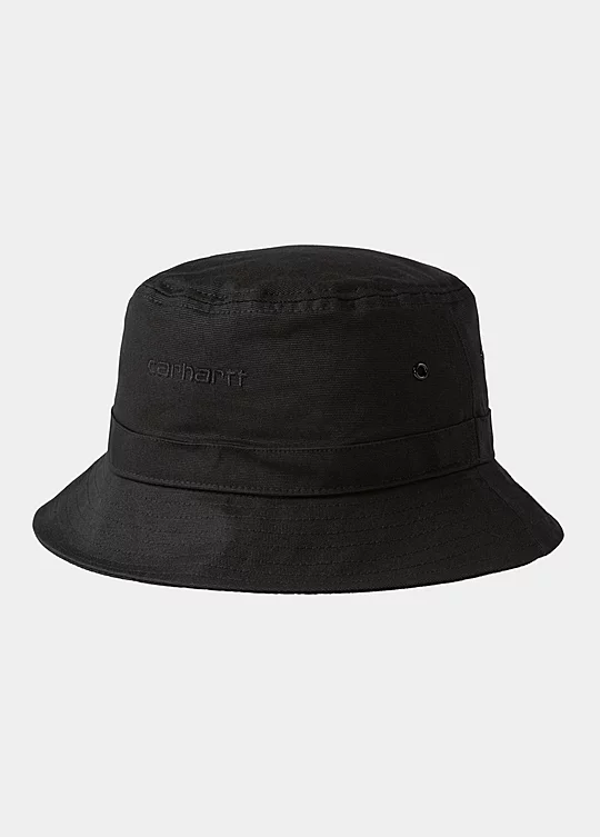 Carhartt WIP Script Bucket Hat en Negro