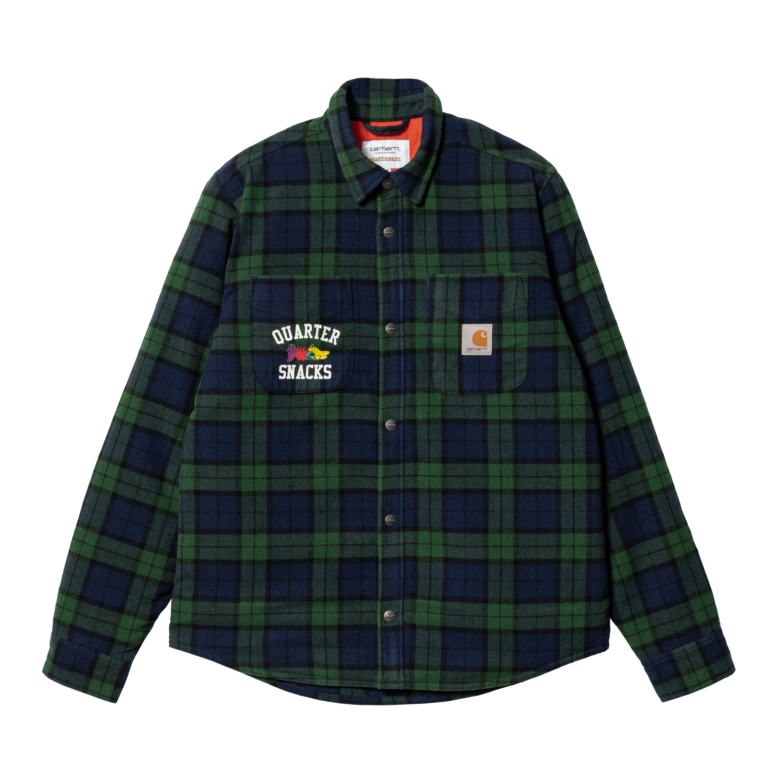Carhartt WIP Quartersnacks Shirt Jacket in Green