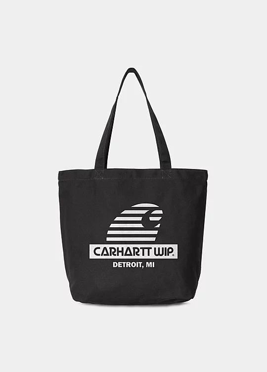 Carhartt WIP Canvas Graphic Tote in Schwarz