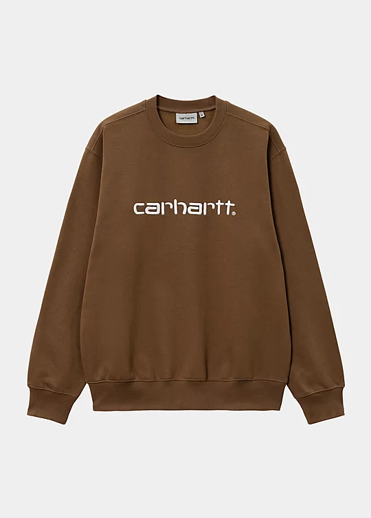 Carhartt WIP Carhartt Sweatshirt in Brown
