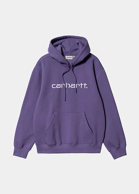 Carhartt WIP Hooded Carhartt Sweatshirt em Púrpura