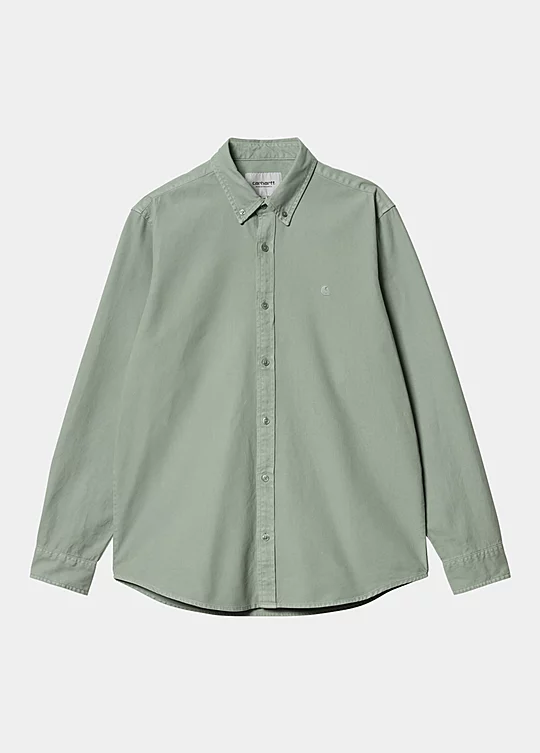 Carhartt WIP Long Sleeve Bolton Shirt Vert