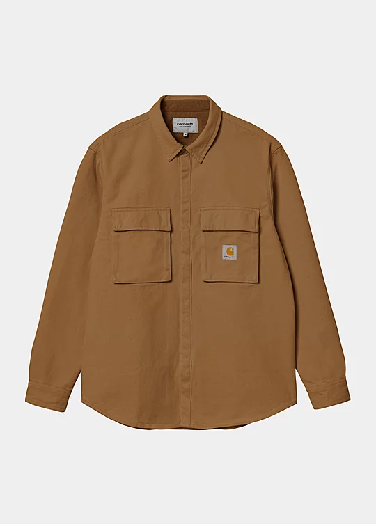Carhartt WIP Monterey Shirt Jac in Brown