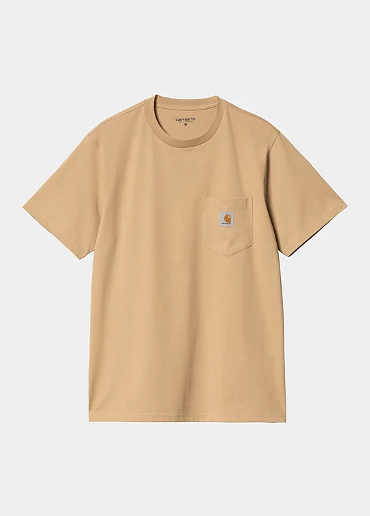 Carhartt WIP Short Sleeve Pocket T-Shirt in Braun