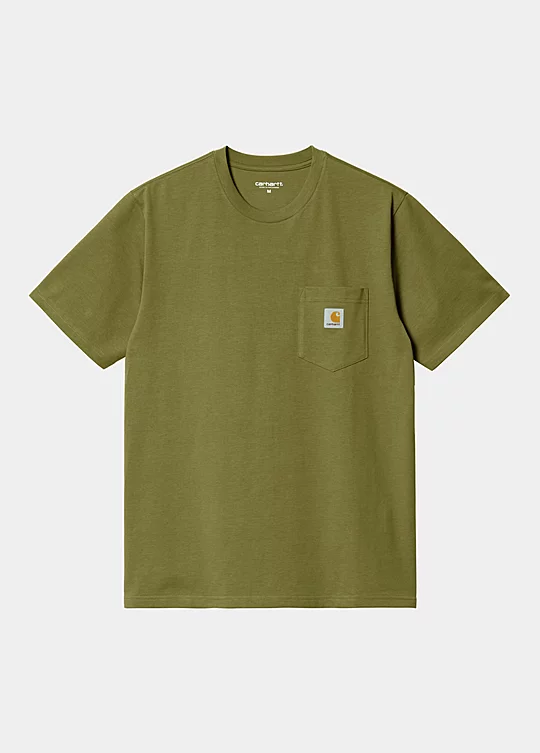 Carhartt WIP Short Sleeve Pocket T-Shirt in Grün