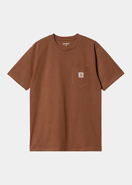 Carhartt WIP Short Sleeve Pocket T-Shirt en Marrón