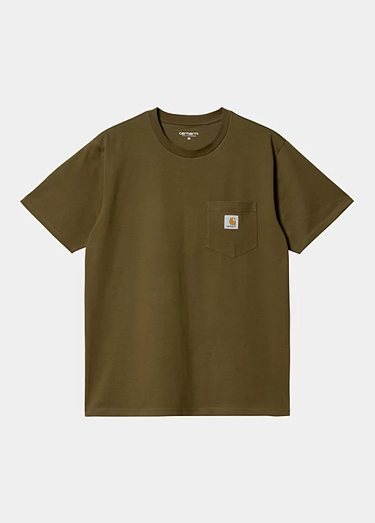 Carhartt WIP Short Sleeve Pocket T-Shirt em Verde