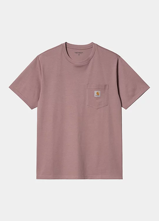 Carhartt WIP Short Sleeve Pocket T-Shirt in Purple
